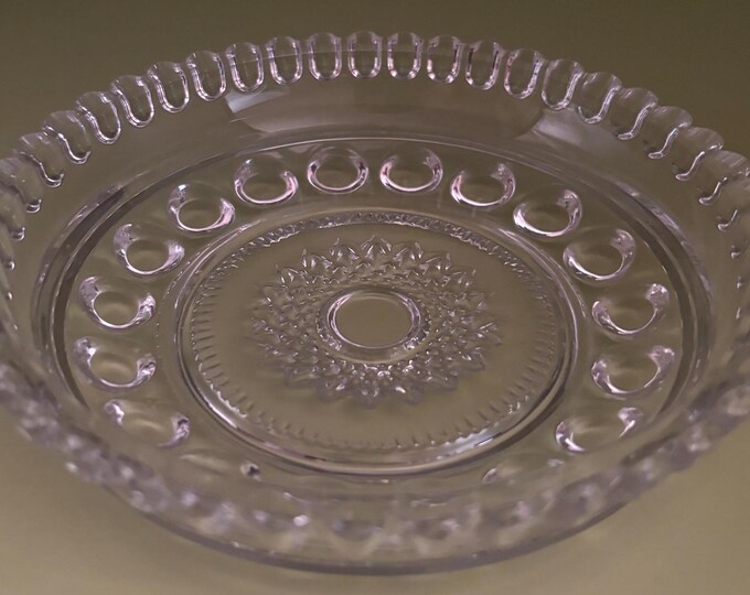 Antique Windsor Royal Brighton Federal Glass Plate or Shallow Bowl Lover Antiques and Vintage