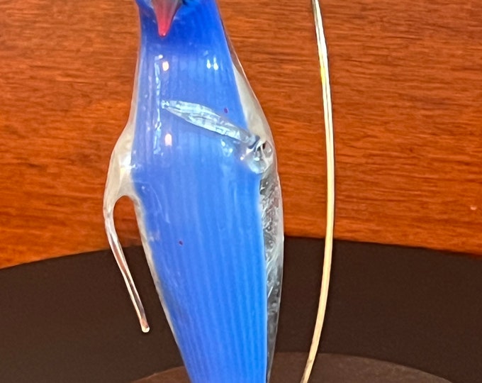 Vintage Penguin Ornament Made in Germany, Hand Blown Penguin, Mercury Ornaments, Lover Antiques and Vintage