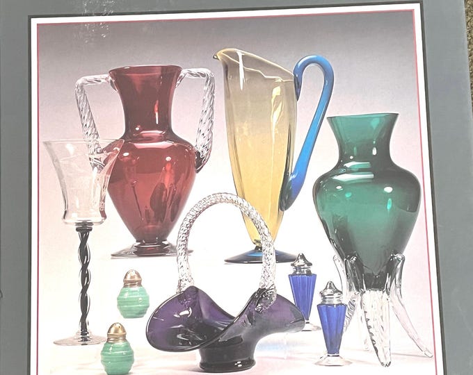 Vintage Morgantown Glasss From Depression Glass Through the 1960’s Book with Price Guide by Jeffrey B. Snyder Lover Antiques and Vintage