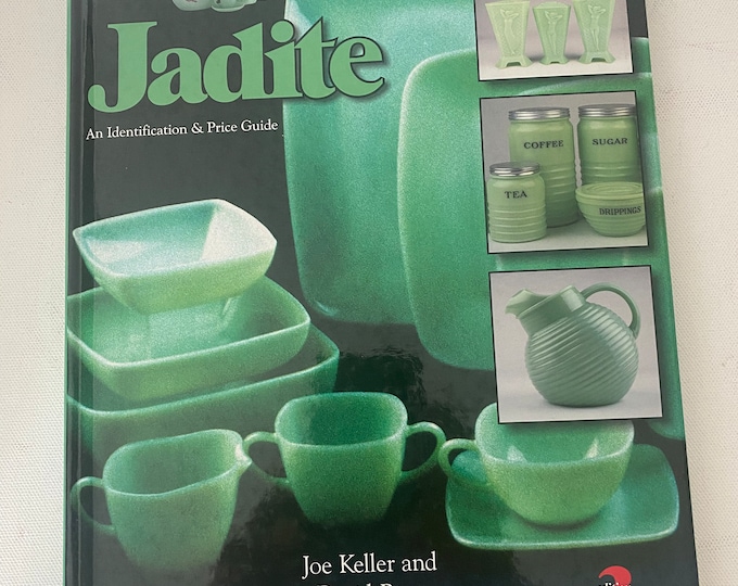 Jadite An Identification & Price Guide Book, by Joe Kelly and David Ross, Lover Antiques and Vintage