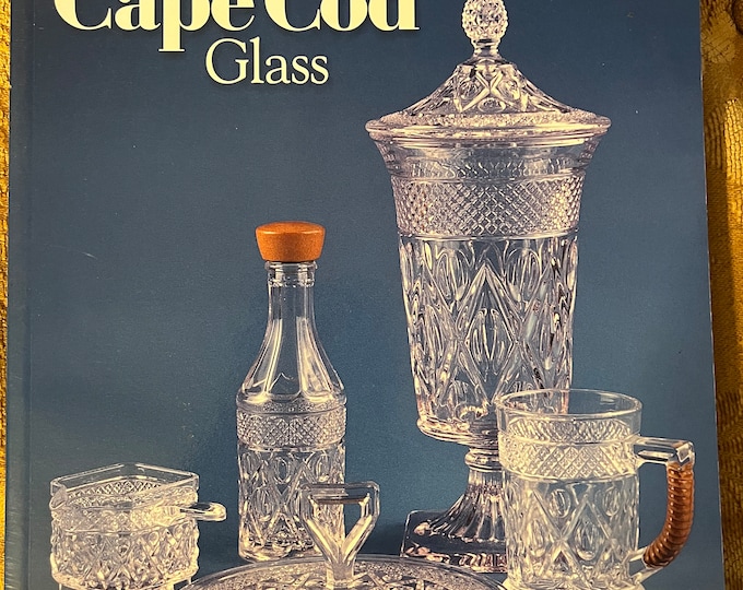 Imperial Cape Cod Glass Book Identification Price Guide by Myrna & Bob Garrison Glass Art Book Guide Lover Antiques and Vintage