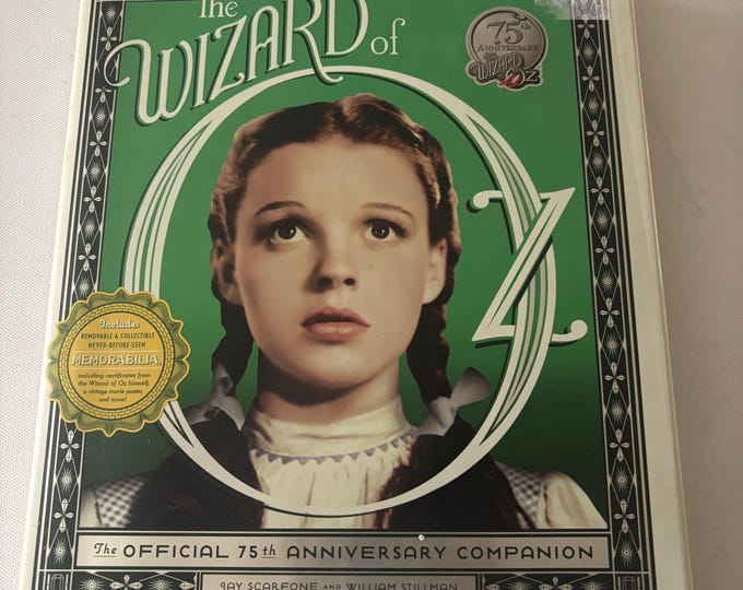 Wizard of Oz  75th Anniversary Companion Book by Jay Scarfing and William Stallman Lover Antiques and Vintage
