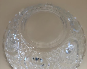 Antique Covered Glass Dish with Lid Compote on Pedestal Lover Antiques and Vintage