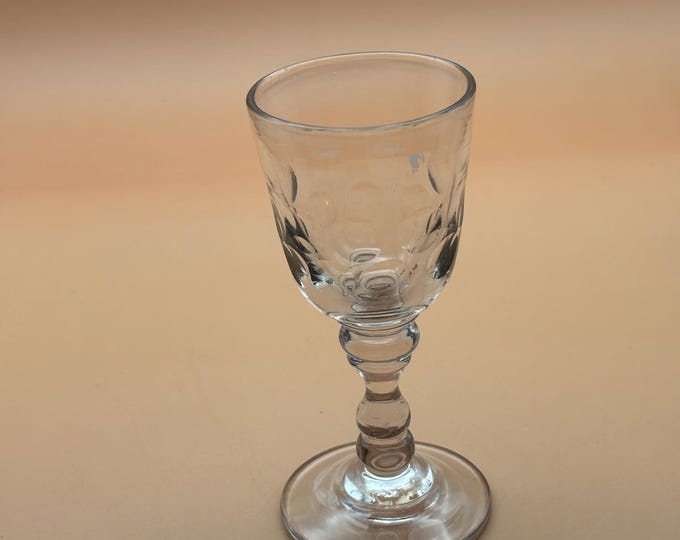 Thousand Eyes Wine Glass, Corial Shot Glass, Lover Antiques and Vintage