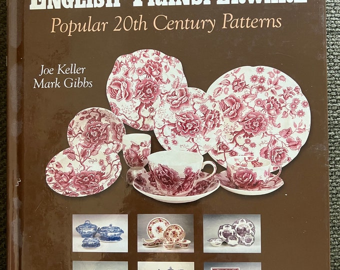 English Transferware Popular 20th Century Patterns Book, Colorful Patterns Guide, Lover Antiques and Vintage