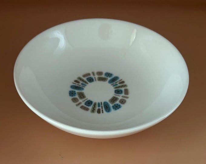Vintage Canonsburg Pottery Dessert or Salad Bowl Temporama Design Lover Antiques and Vintage