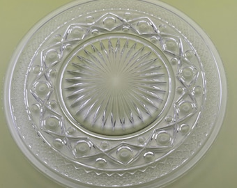 Vintage Imperial Glass Cape Cod Salad or Dessert Plate Lover Antiques and Vintage