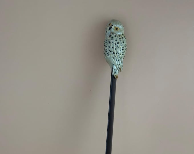 Vintage Hand Painted Owl Letter Opener Lover Antiques and Vintage