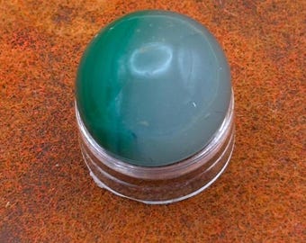 Vintage Akro Moss Agate Glass Marble Lover Antiques and Vintage