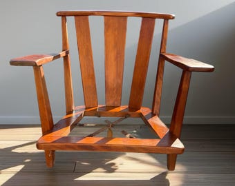 Cushman Colonial Creations Dorset Barrel Back Chair No. 1180, Mid Century Modern Vintage Furniture, Lover Antiques and Vintage