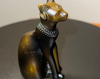 Vintage Siamese Cat Figurine: Regal House of Faberge, Franklin Mint