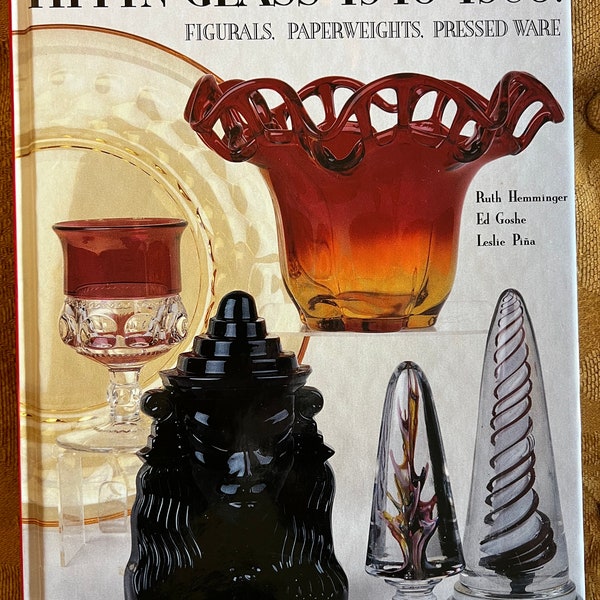 Vintage Tiffin Glass 1940-1980 Figurals, Paperweights, Pressed Ware Book with Price Guide by Ruth Hemminger Glassware Art Lover Antiques