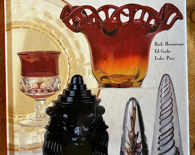 Vintage Tiffin Glass 1940-1980 Figurals, Paperweights, Pressed Ware Book with Price Guide by Ruth Hemminger Glassware Art Lover Antiques