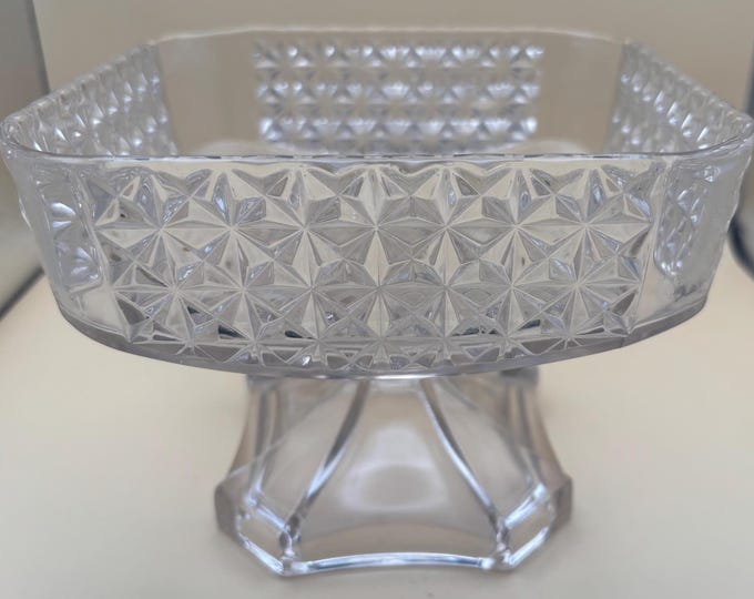Antique George Duncan and Sons Berry Pedestal Bowl Lover Antiques and Vintage
