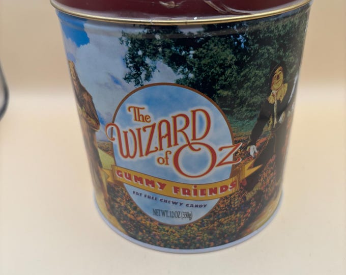 Vintage Wizard of Oz Tin with Lid Lover Antiques and Vintage