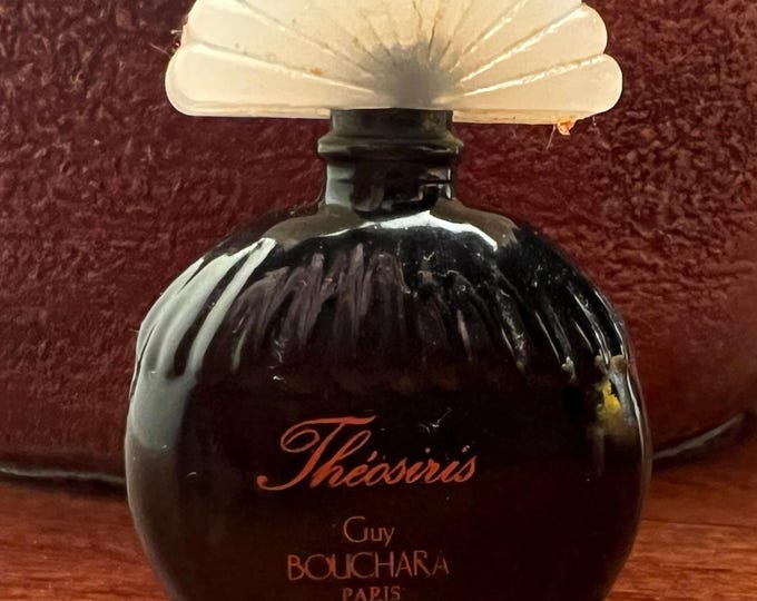 Vintage Guy Bouchara Theosiris Paris Mini Parfum, Lover Antiques and Vintage