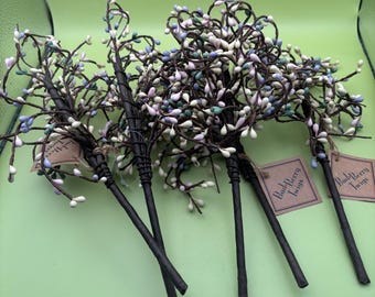 Collection of Bud Berry Wreaths and Twigs Lover Antiques and Vintage