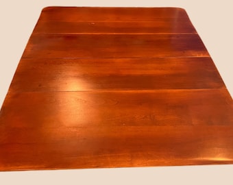 Vintage Cushman Colonial Creations Danby Extension Butterfly Table No. 7130, Mid Century Modern Vintage Furniture, Rustic Accent Table