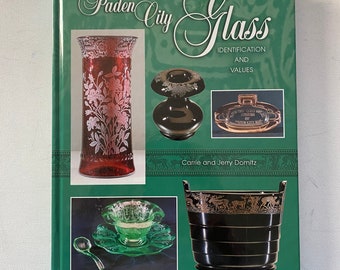 Encyclopedia of Paden City Glass Book, Identification and Values, by Carrie and Jerry Domitz, Lover Antiques and Vintage