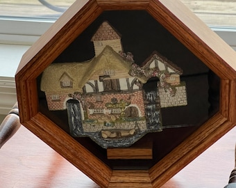 Vintage David Winter Cottages 1998 handmade hand painted by John Hine, LTD Great Britain Lover Antiques and Vintage