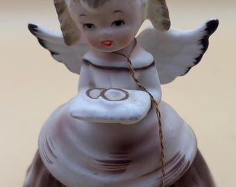 Vintage Napco Angel of the Month June Lady Figurine Fine China Angel Girl No. E1787/6 Lover Antiques and Vintage