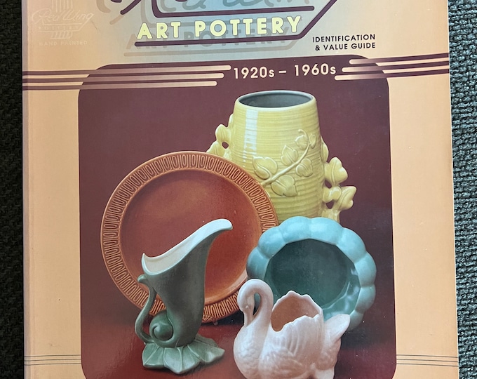 Vintage Red Wing Art Pottery Book, by BL Dollen, 1920’s-1960’s, Pottery Art Guide, Lover Antiques and Vintage