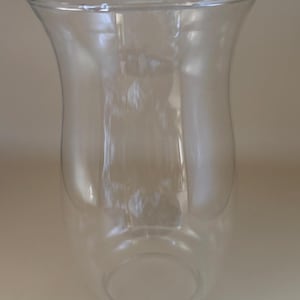 Vintage Glass Hurricane Shade Lover Antiques and Vintage