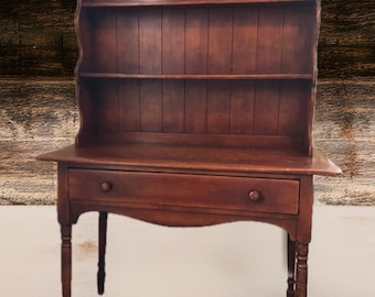 Vintage Cushman Colonial Farmhouse Server Hutch - 1937 No. 7012