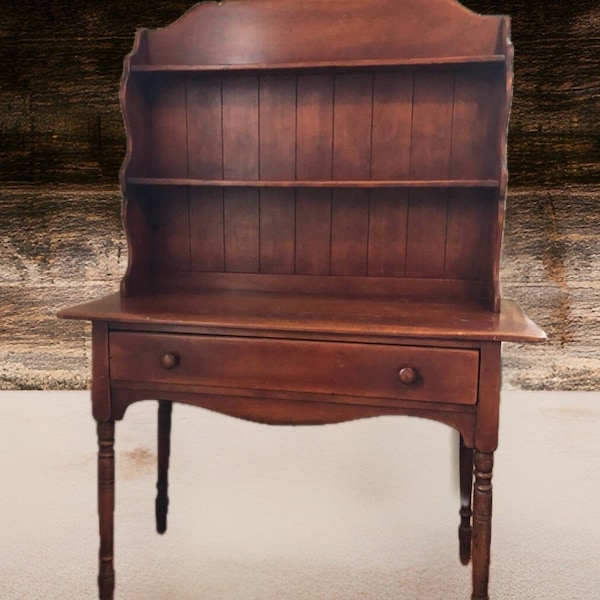 Vintage Cushman Colonial Farmhouse Server Hutch - 1937 No. 7012