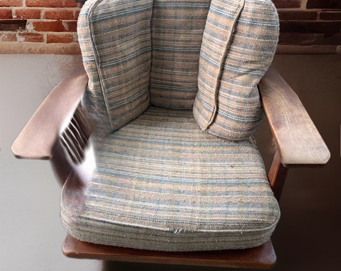 Cushman Colonial Creations Dorset Barrel Back Chair No. 1180 Mid Century Modern Vintage Furniture Lover Antiques and Vintage