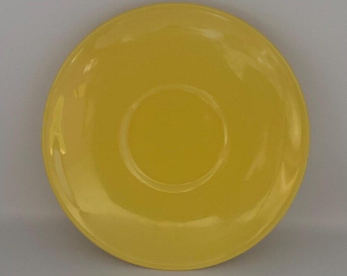 Franciscan El Patio Yellow Saucer Plate, Lover Antiques and Vintage