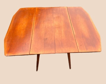 Vintage Cushman Colonial Creations New Bennington Drop Table Leaf Table No. 5630 Rustic Lake House Home Decor Mid Century Lover Antiques