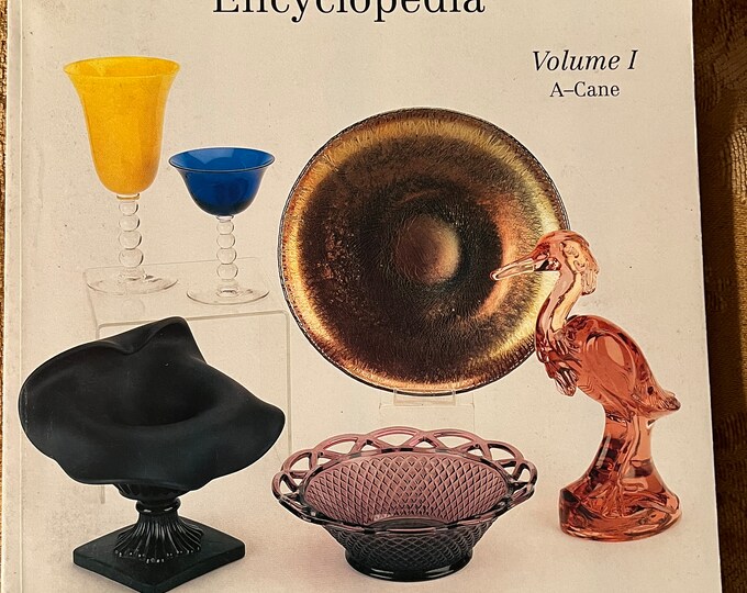 Imperial Glass Encyclopedia Volume I A-Cane National Imperial Glass Collectors’ Society by James Measell Glass Art Book Guide Lover Antiques