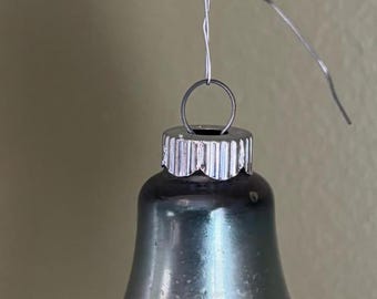 Vintage Shiny Brite Striped Bell Ornament Circa 1940’s Lover Antiques and Vintage