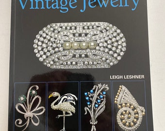 Warman’s Vintage Jewelry Identification and Price Guide Book, by Leigh Leshner, Lover Antiques and Vintage