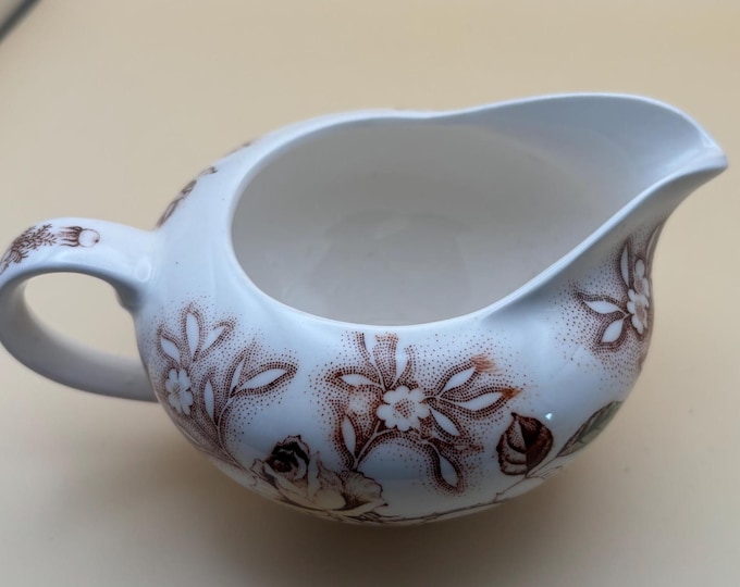Vintage NASCO Rose Arbor Creamer Japan Small Pitcher Mini Pitcher Lover Antiques and Vintage