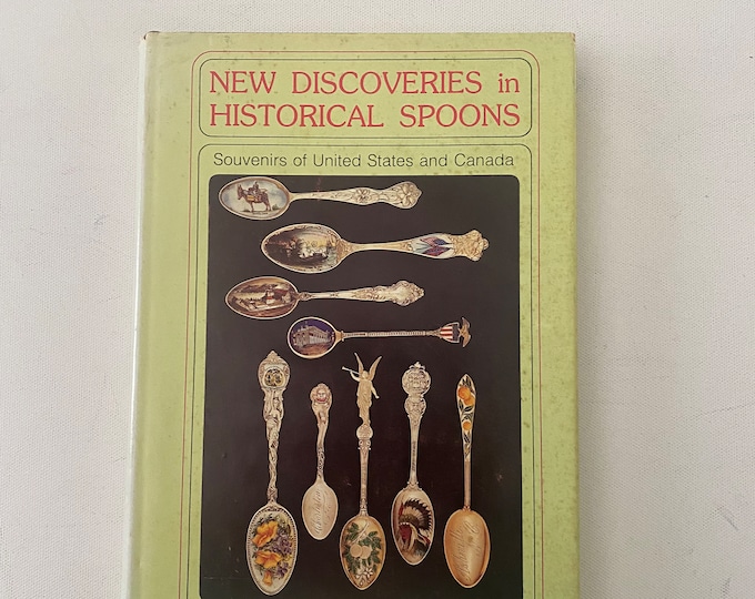 Vintage Collectible Souvenir Spoons Identification & Values Guide Book by Wayne Bednersh Spoon Education Lover Antiques and Vintage