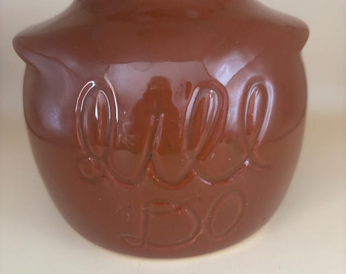 Vintage House of Webster Cookie Jar with Lid It'll Do Lidded Jar Container Lover Antiques and Vintage