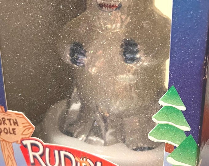 Vintage Bumbles Ornament Rudolph The Red Nosed Reindeer by Brass Key Collection Made in USA Collectible Ornaments Rankin Bass Lover Antiques