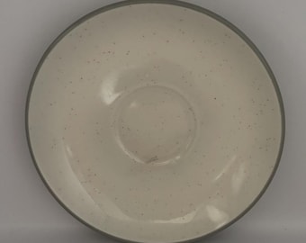 Harker Pottery Saucer Plate, Harkerware Stone Porcelain Plates, Lover Antiques and Vintage