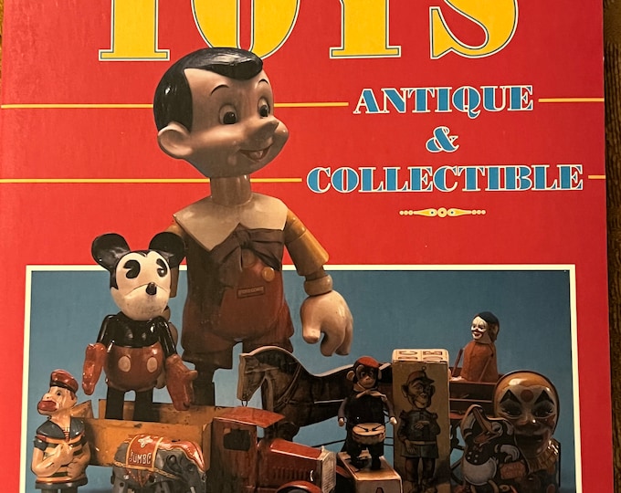 Vintage Toys Antique & Collectible Book Guide by David Longest, Banks, Cars and Trucks, Cast Iron, Circus Carnival, Lover Antiques