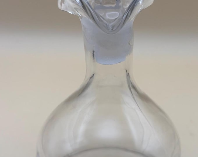 Vintage Heisey Glass Perfume Bottle with Stopper Glass Decanter Cruet Lover Antiques and Vintage