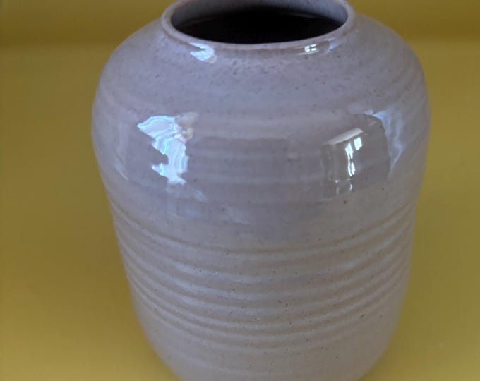 Vintage Purple Pottery Bowl Hand Thrown Potters Lover Antiques and Vintage