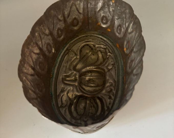 Antique Copper Food Mold #10 Lover Antiques and Vintage