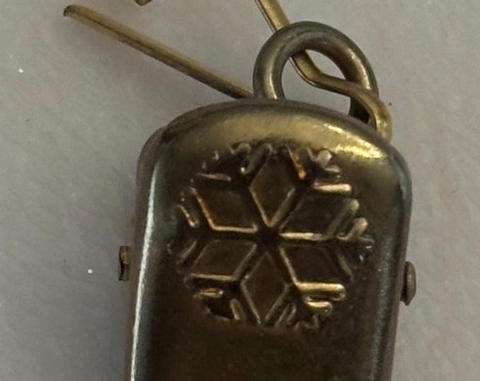 Antique Brass Mitten Clip Circa 1900's Lover Antiques and Vintage