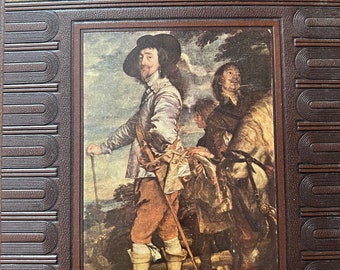 Vintage World Famous Paintings Book, Edited by Rockwell Kent, Big Paintings Guide Book, Lover Antiques and Vintage