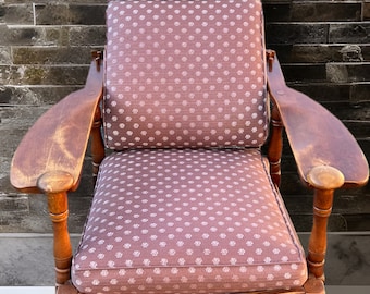 Cushman Colonial Creations Remember Baker Morris Chair No. 0191 Recliner Chair Original