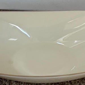 Lenox Porcelain Nero Serving Dish with 24K Gold Gilding Pretty Bowl Lover Antiques and Vintage