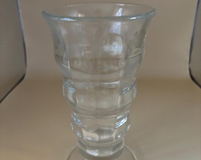 Vintage Ice Cream Sundae Glasses - Curvy Dessert Glass Set of 4