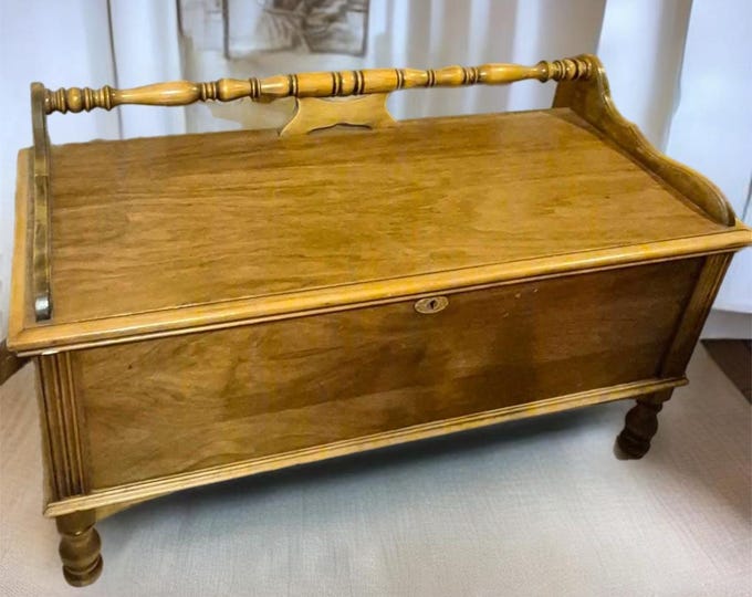 Antique Hope Chest Cedar Chest with Feet Lover Antiques and Vintage
